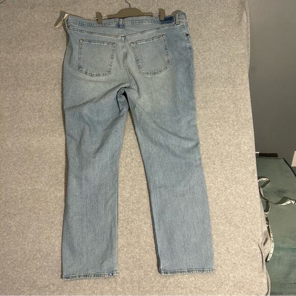 Abercrombie and fitch the 90s straight jeans curve love 36 22L NWT - Picture 9 of 10